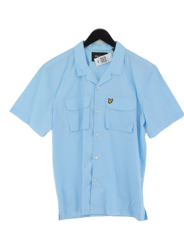 Lyle & Scott Men's Shirt L Blue 100% Cotton