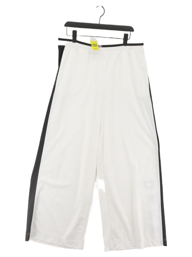 DKNY Women's Sports Bottoms XL White 100% Polyester