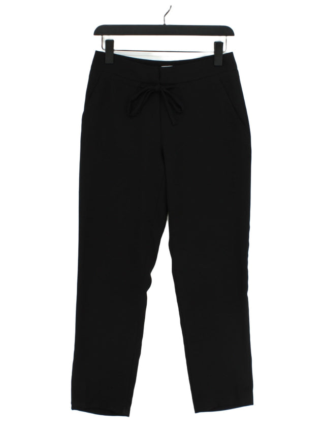 Adolfo Dominguez Women's Trousers UK 8 Black 100% Polyester