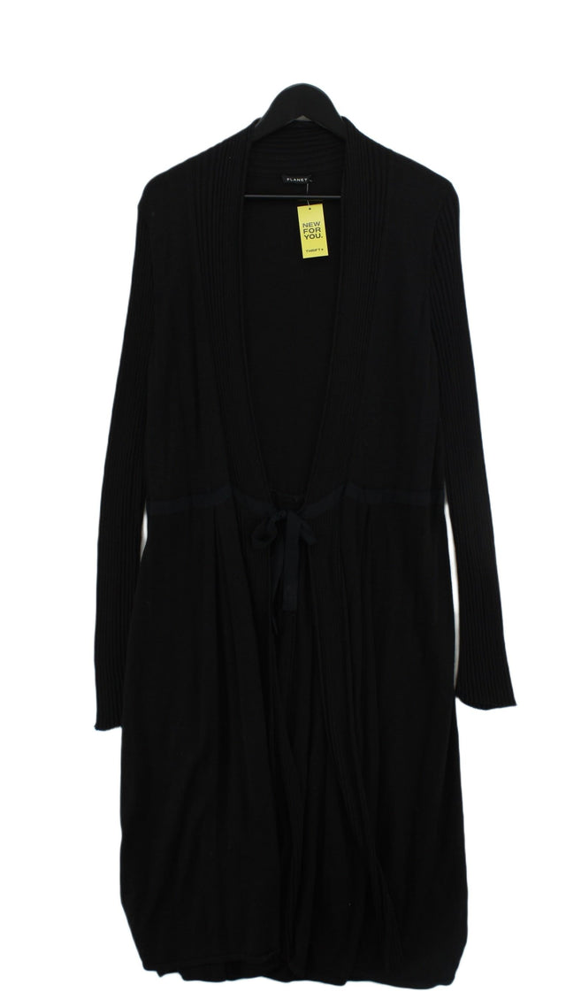 Planet Women's Cardigan XL Black Other with Cotton