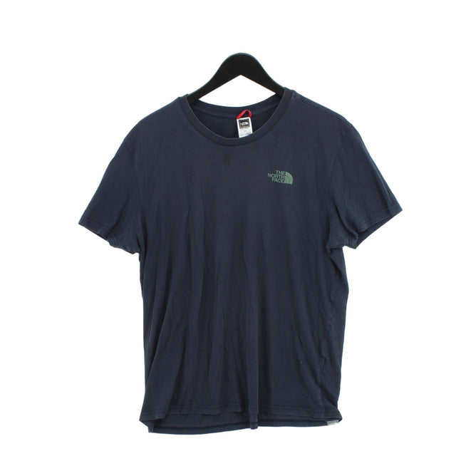 The North Face Men's T-Shirt L Blue 100% Other