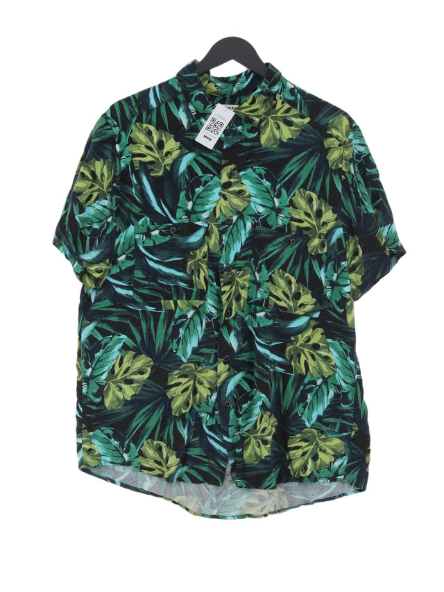 American Apparel Women's Shirt S Green 100% Rayon