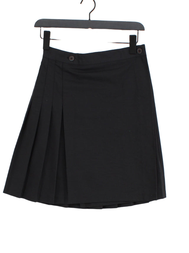 American Apparel Women's Mini Skirt M Black Polyester with Viscose