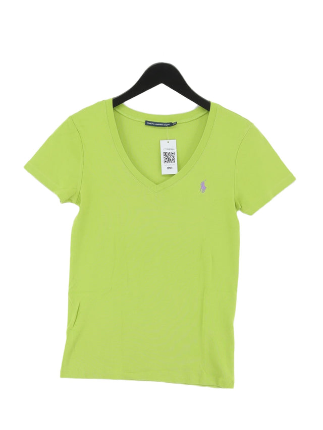 Ralph Lauren Women's T-Shirt L Green 100% Cotton
