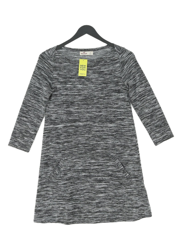 Hollister Women's Top S Grey Polyester with Elastane, Viscose