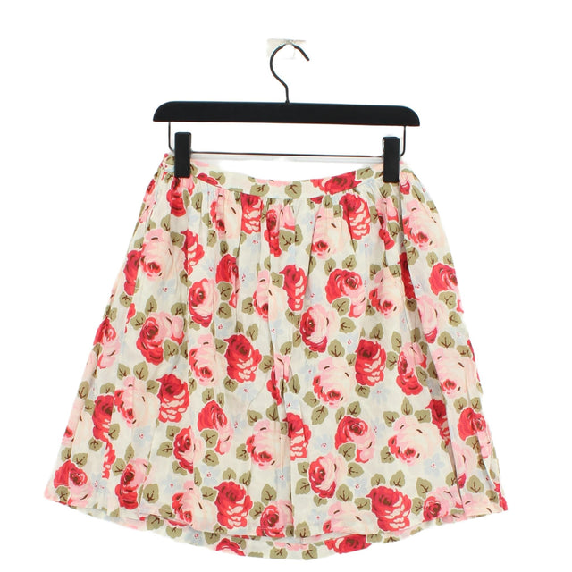 Cath Kidston Women's Midi Skirt S Multi 100% Cotton