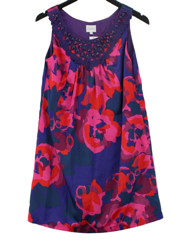 Kaliko Women's Midi Dress UK 8 Multi Polyester with Elastane, Other