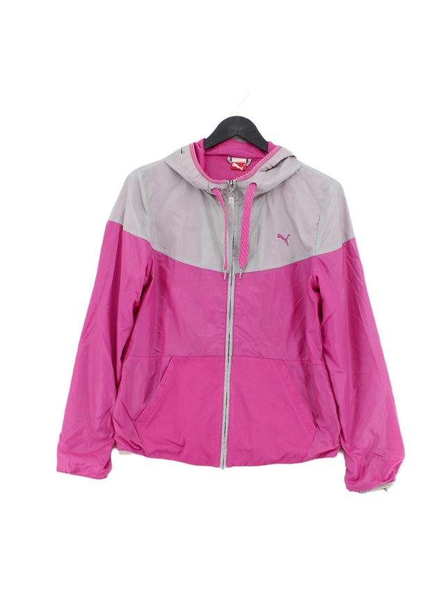 Puma Women's Jacket L Pink 100% Polyester