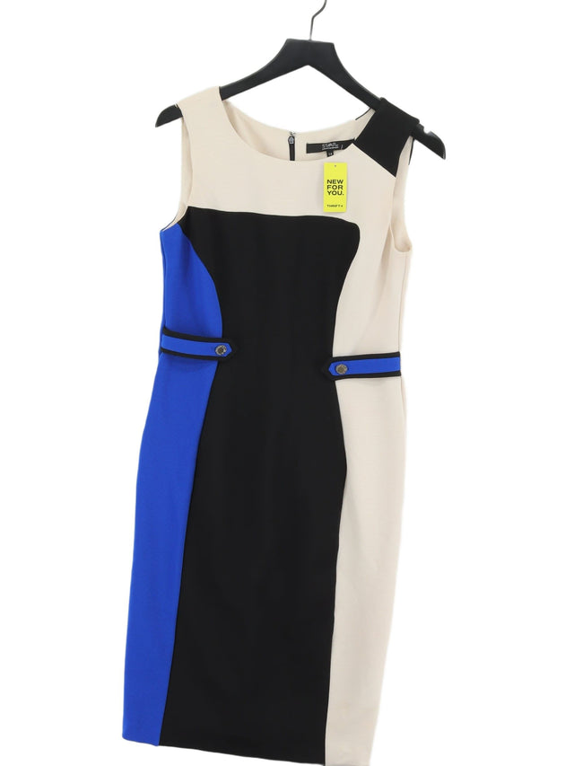 Star By Julien Macdonald Women's Midi Dress UK 14 Multi Polyester with Elastane