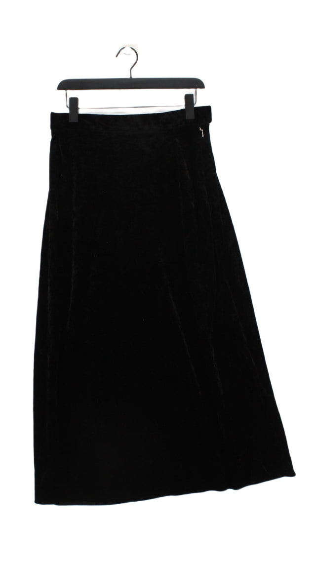 Vogue Women's Midi Skirt M Black Other with Polyamide