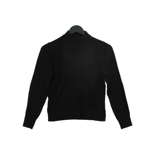 Zara Women's Jumper UK 14 Black 100% Other