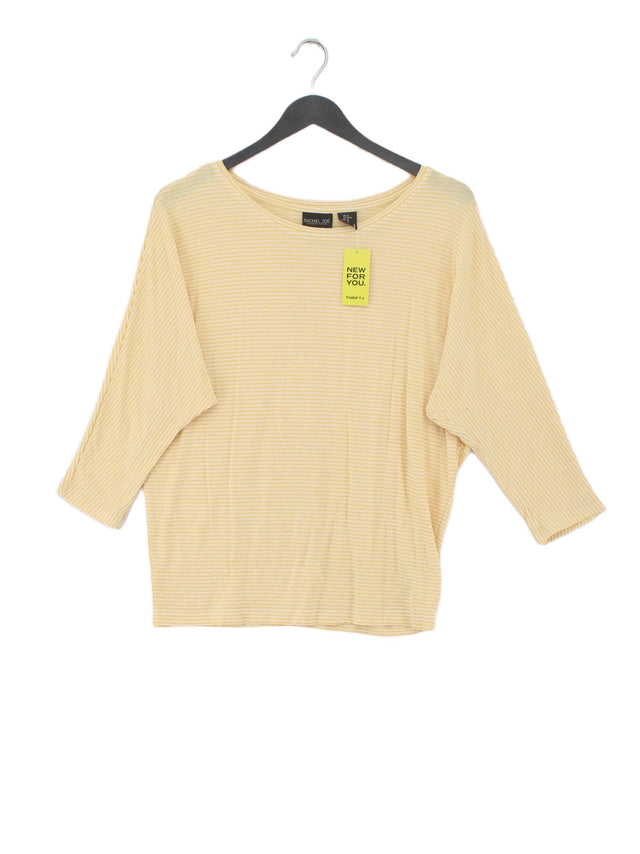 Rachel Zoe Women's T-Shirt M Yellow