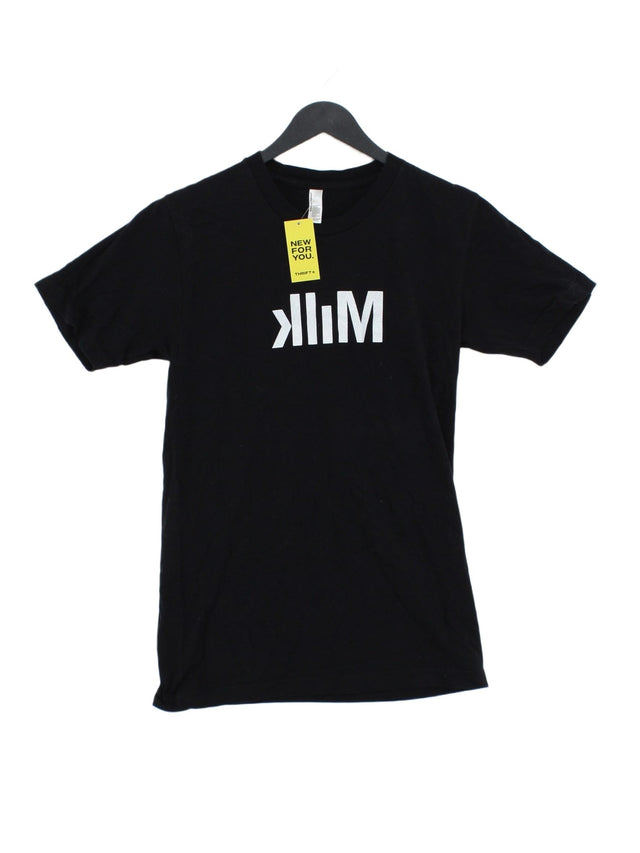 American Apparel Men's T-Shirt S Black 100% Cotton