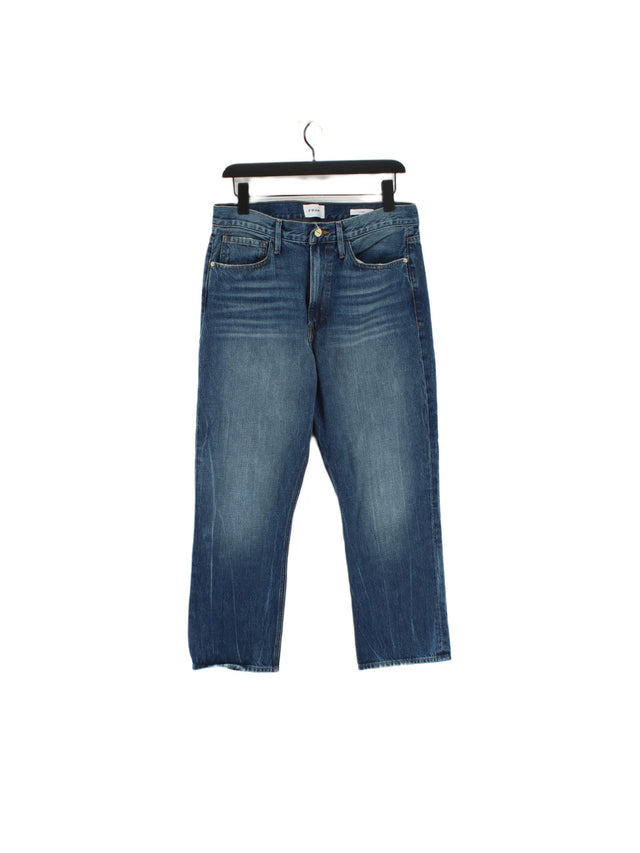Frame Women's Jeans UK 30 Blue 100% Cotton