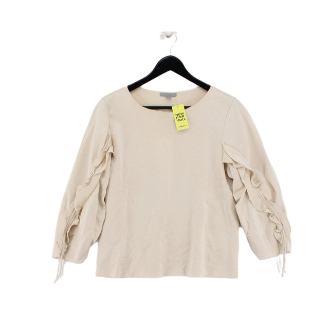 COS Women's Top S Cream 100% Viscose