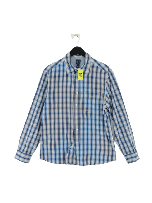 Gap Men's Shirt M Blue 100% Other