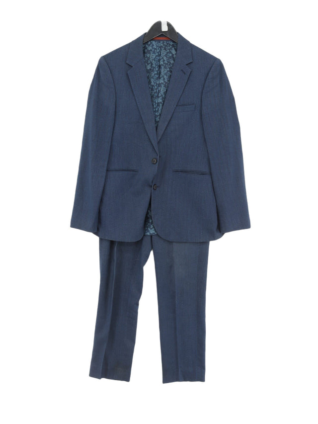 Burton Men's Two Piece Suit Chest: 36 in Blue