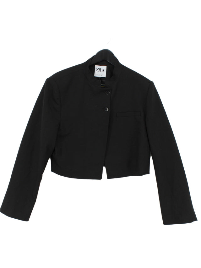 Zara Women's Blazer XL Black 100% Polyester