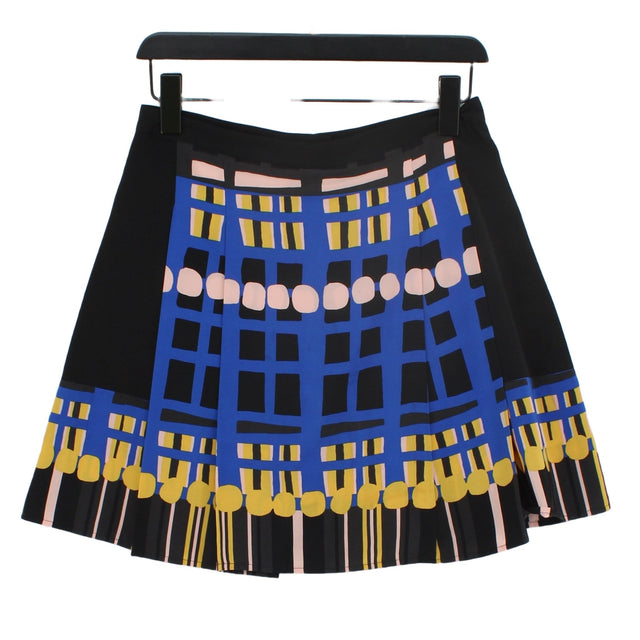 Yoana Baraschi Women's Midi Skirt UK 6 Blue 100% Polyester