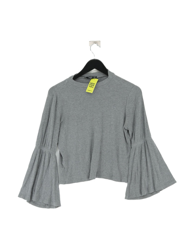 MNG Women's Top S Grey 100% Other