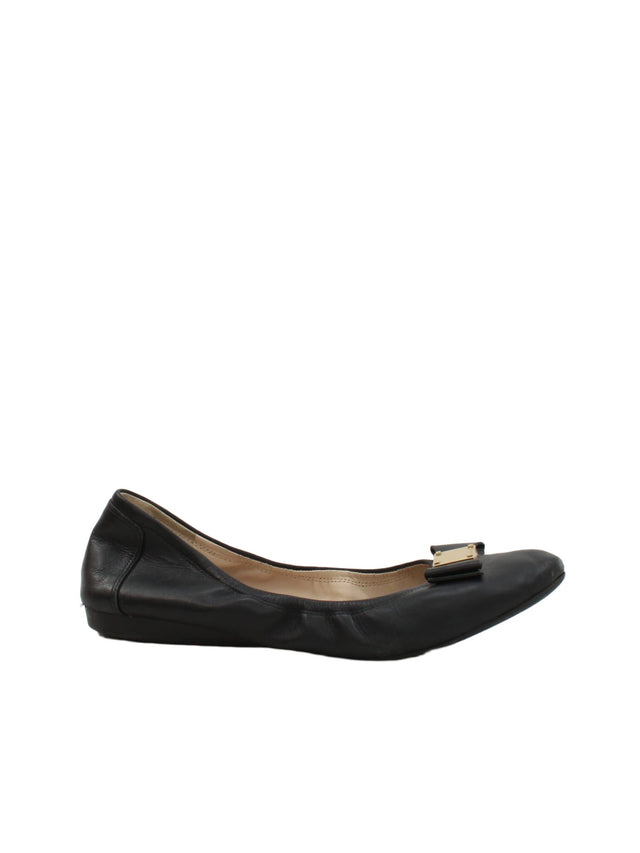 Cole Haan Women's Flat Shoes UK 6.5 Black 100% Other