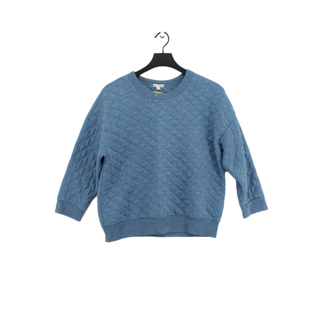 Gap Women's Jumper M Blue Polyester with Cotton