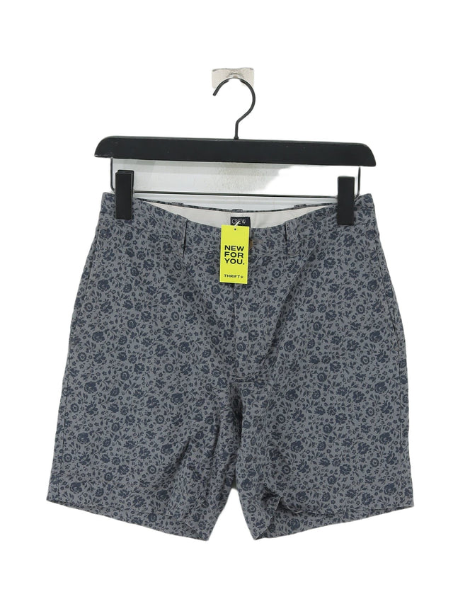 J. Crew Men's Shorts W 28 in Grey 100% Cotton