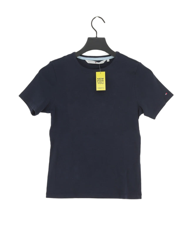 Tommy Hilfiger Women's T-Shirt M Blue 100% Cotton