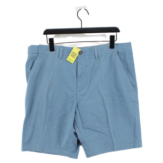 Maine Women's Shorts W 40 in Blue 100% Cotton