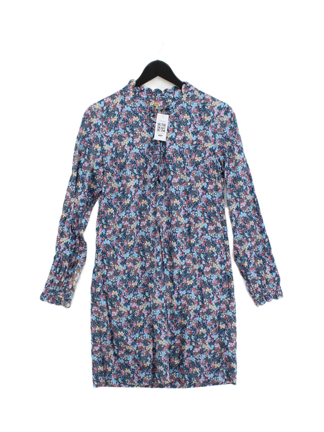 Boden Women's Midi Dress UK 12 Blue 100% Cotton