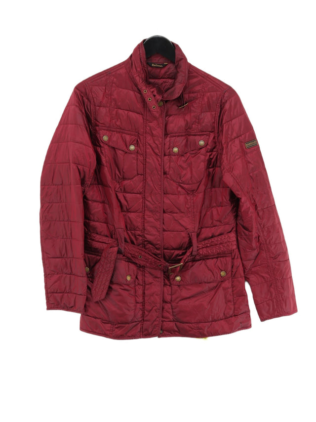 Barbour Women's Coat UK 14 Red 100% Other