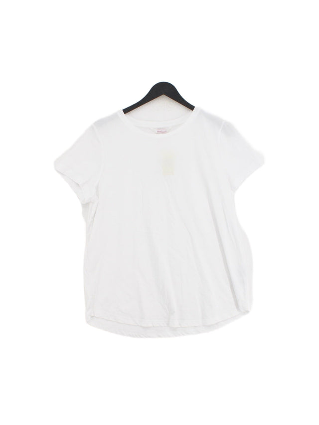 LTS Basics Women's T-Shirt M White 100% Cotton