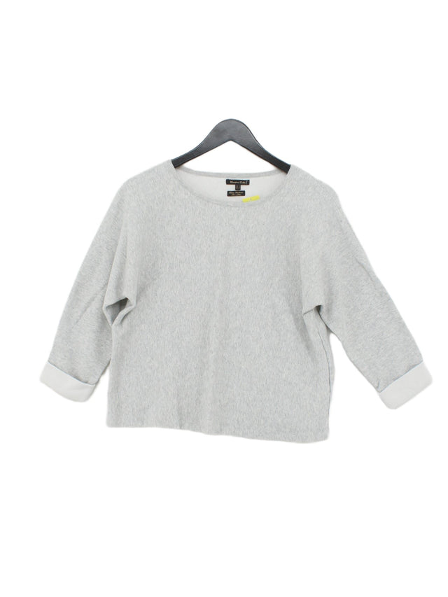 Massimo Dutti Women's Jumper S Grey 100% Other