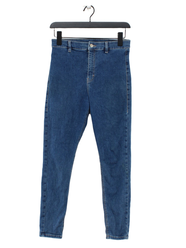 Topshop Women's Jeans W 30 in; L 30 in Blue 100% Cotton