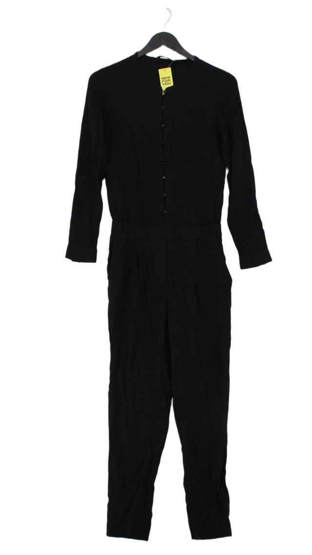 Massimo Dutti Women's Jumpsuit S Black 100% Other