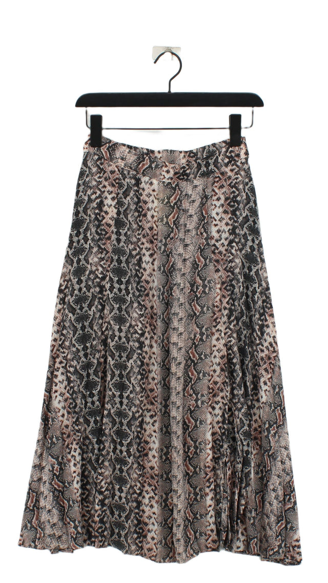 Topshop Women's Maxi Skirt UK 8 Black 100% Polyester