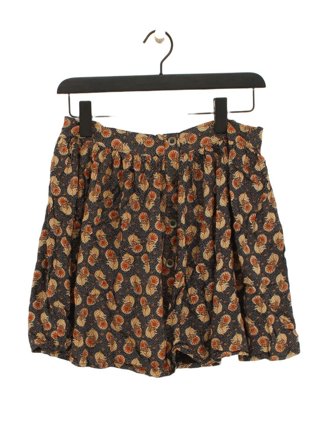 Next Women's Midi Skirt UK 12 Multi 100% Viscose