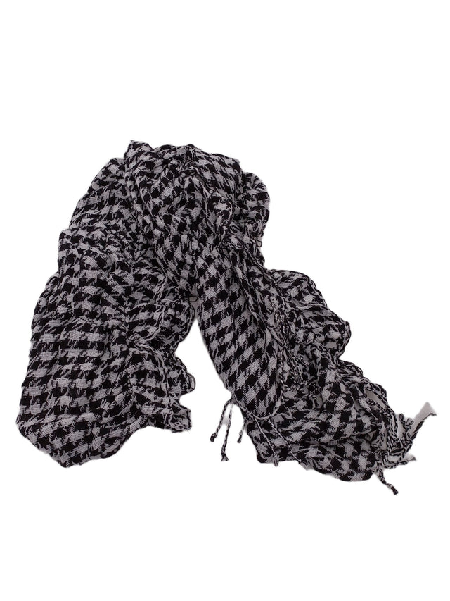 Next Women's Scarf Black Acrylic with Polyester
