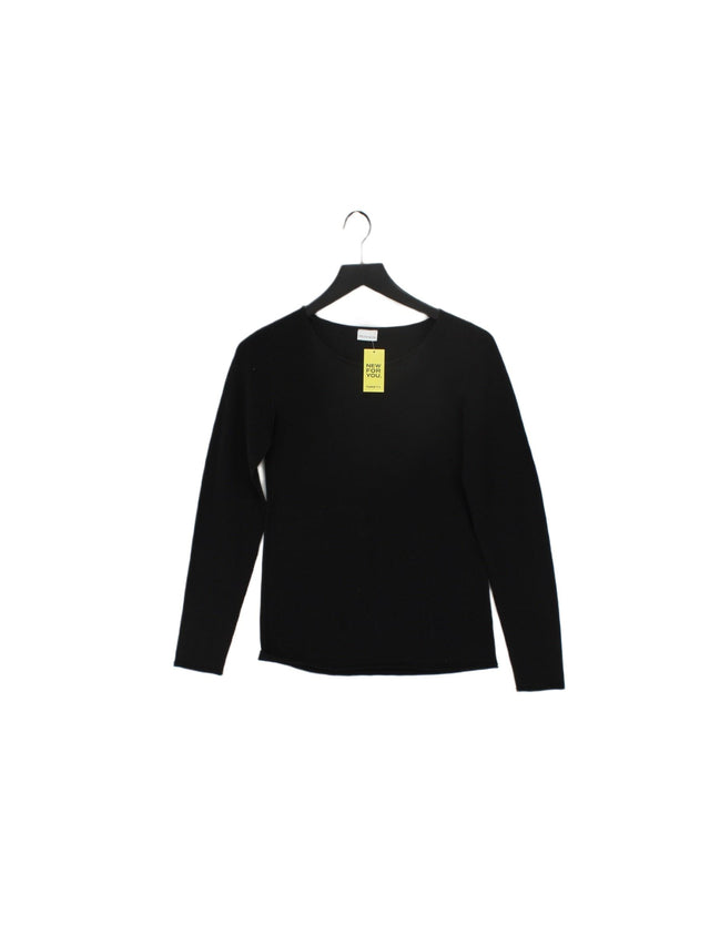 Celtic & Co Women's Top XS Black 100% Wool