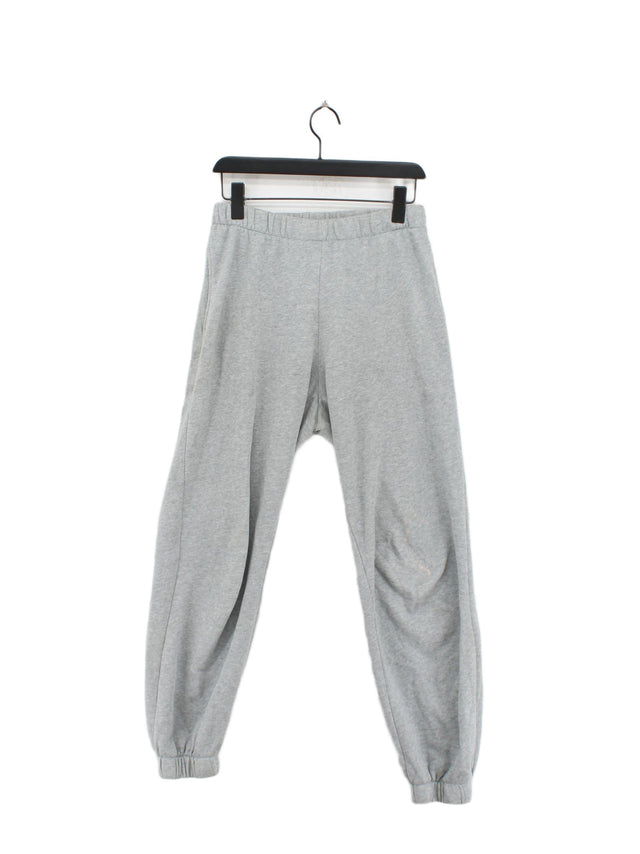 Brandy Melville Women's Sports Bottoms XS Grey Cotton with Polyester