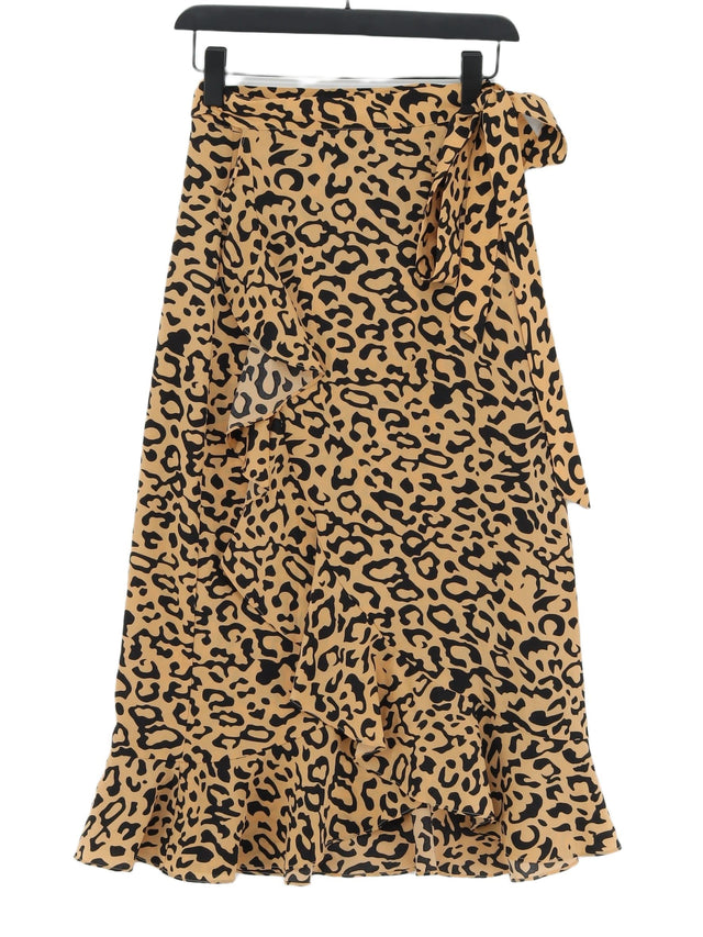 Pretty Lavish Women's Maxi Skirt W 25 in Brown 100% Polyester