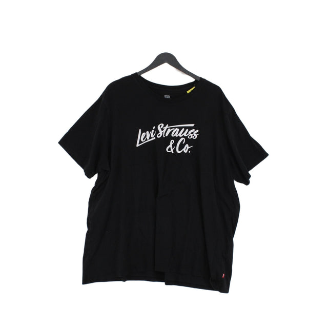Levi’s Women's T-Shirt XXXL Black 100% Cotton