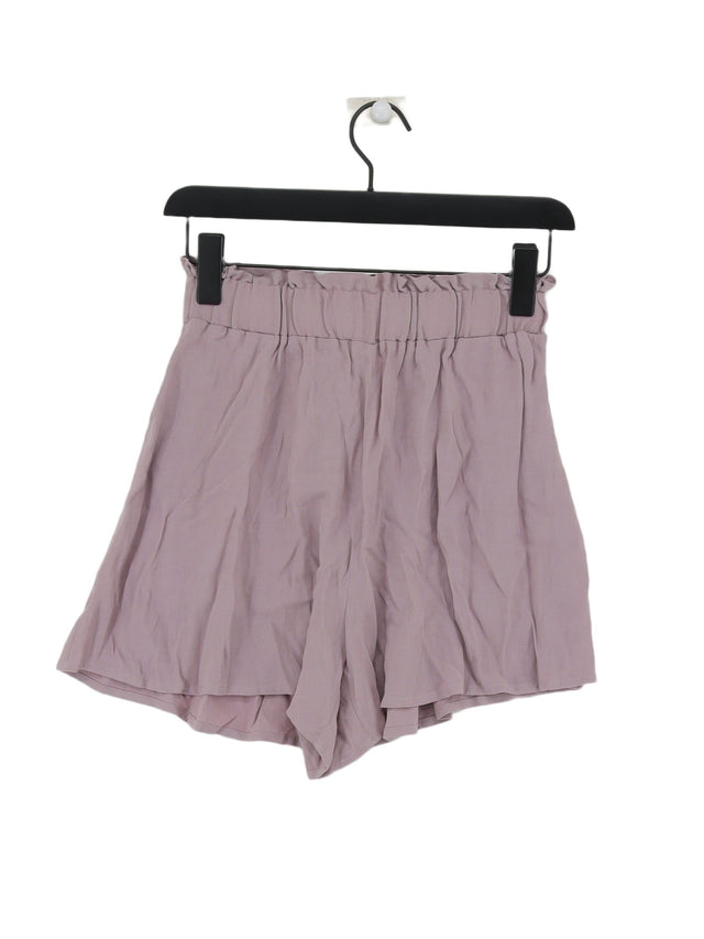 Hollister Women's Shorts S Purple 100% Viscose