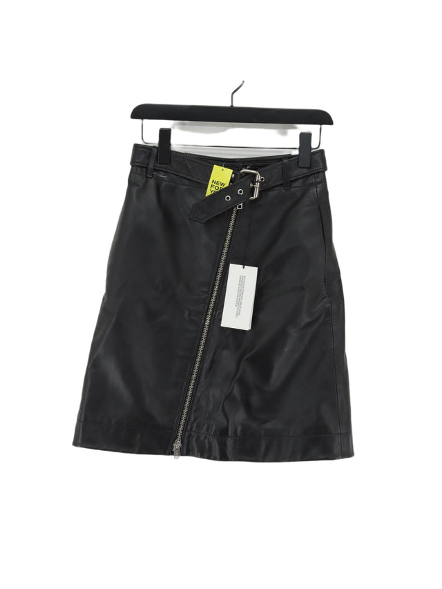 Calvin Klein Women's Midi Skirt W 38 in Black 100% Other