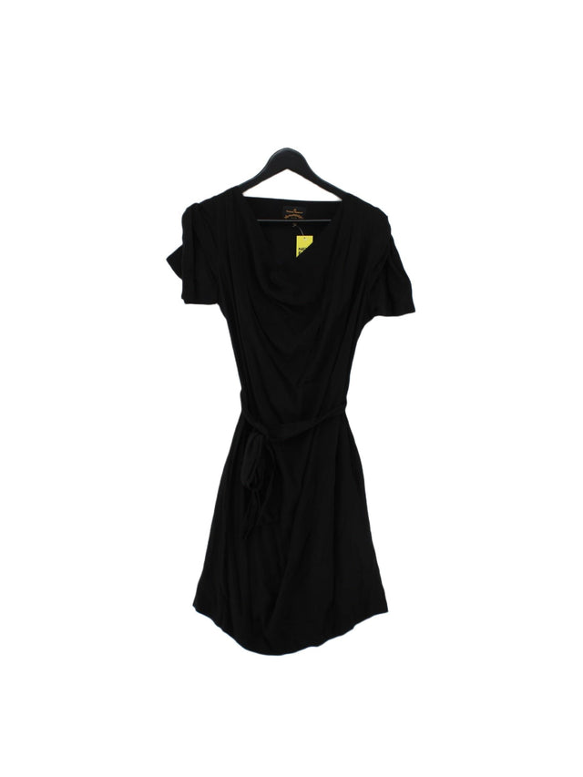 Vivienne Westwood Women's Midi Dress UK 14 Black 100% Viscose