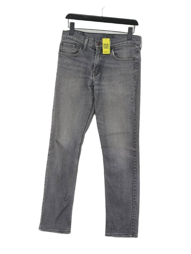 Levi’s Men's Jeans W 31 in; L 34 in Grey Cotton with Elastane
