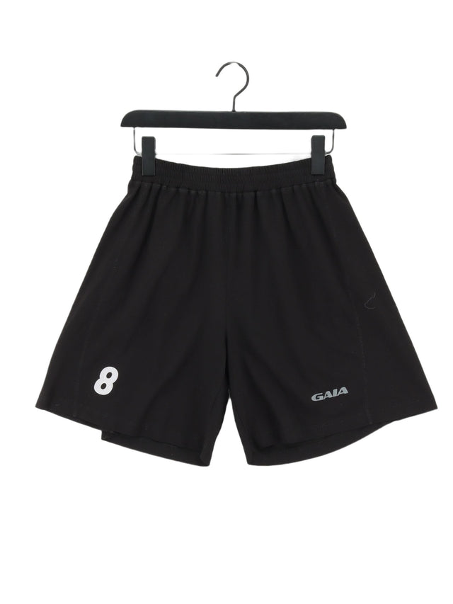 Gaia Men's Shorts M Black 100% Polyester