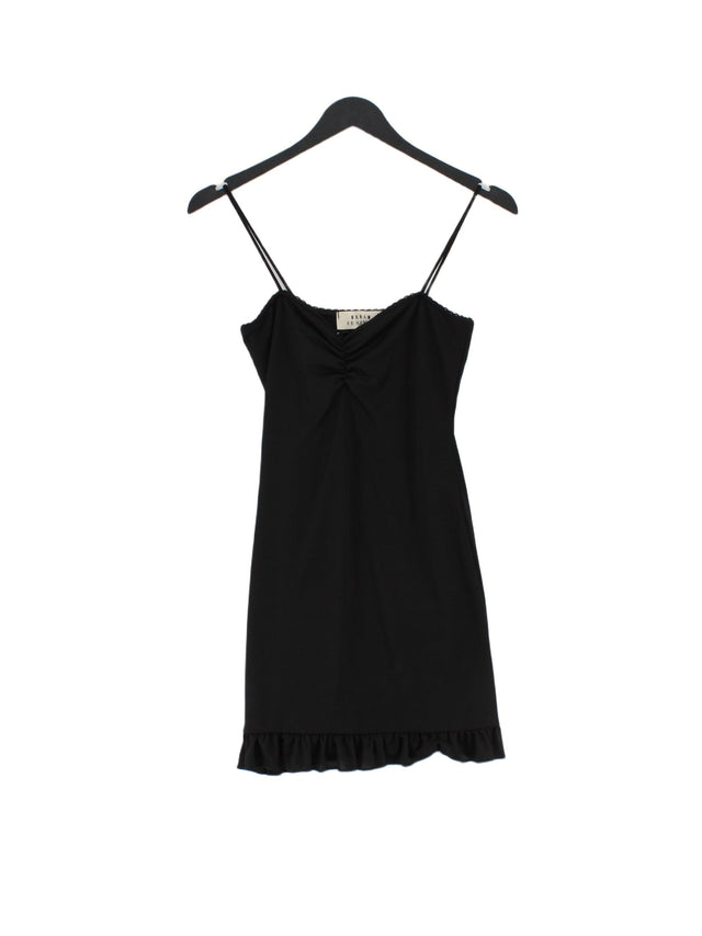 Urban Renewal Women's Midi Dress XS Black Polyester with Elastane