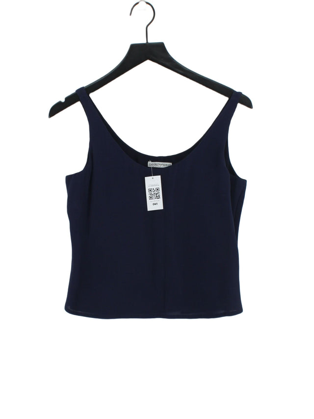 Armani Women's Top S Blue 100% Other