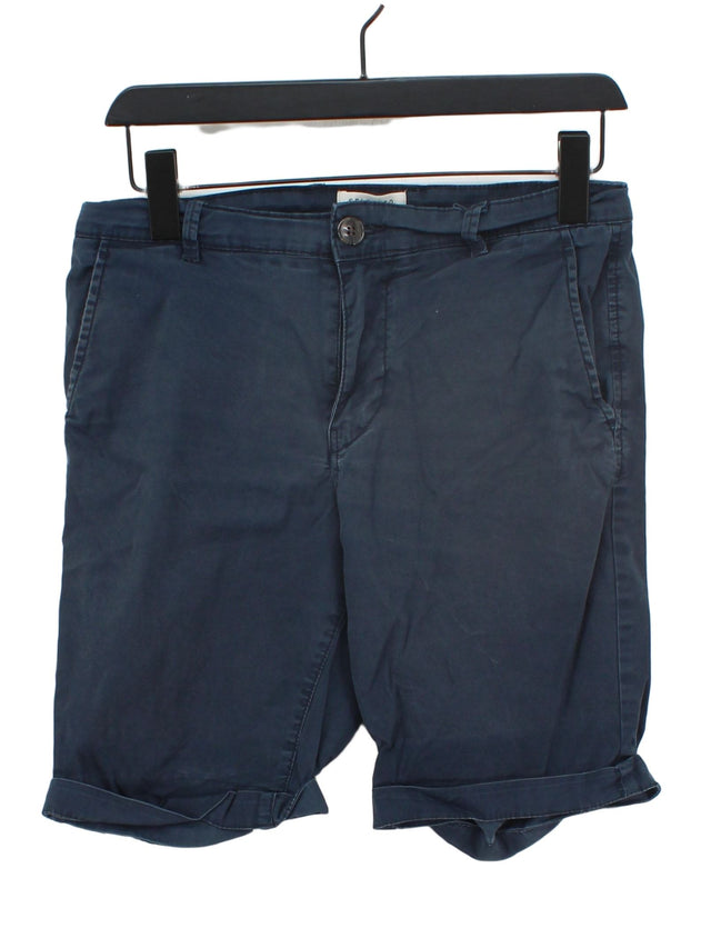 Selected Homme Men's Shorts S Blue 100% Other